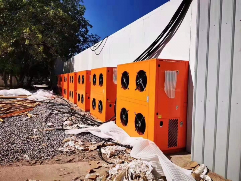 空氣能烘干機工程案例