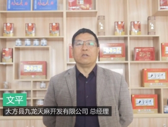 大方縣九龍?zhí)炻榭偨?jīng)理文平出席2020中國(guó)天麻產(chǎn)業(yè)網(wǎng)絡(luò)大會(huì)并作報(bào)告 ()